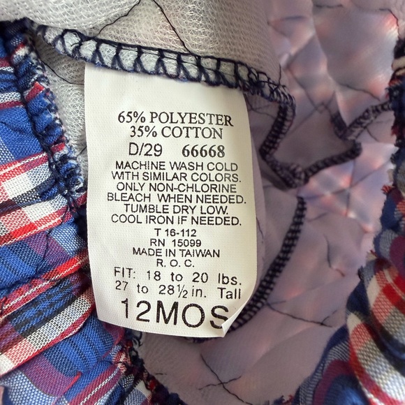 UNISEX Sweater and Pants Set Red White Blue Knit Top Quilted Plaid Bottoms NEW - Picture 10 of 15